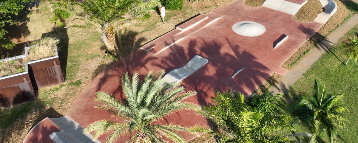 Skatepark du Parc du Colosse à SAINT-ANDRÉ (LA RÉUNION)